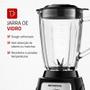 Imagem de Liquidificador Mondial L-1400-GI Turbo Glass Jarra de Vidro PT INX 1400W