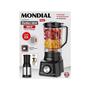 Imagem de Liquidificador Mondial Turbo L-900 FB Copo - Preto Com Filtro 05 Velocidades 900W-220V