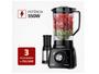 Imagem de Liquidificador Mondial Turbo Power L-99 FB Preto com Filtro 3 Velocidades 550W