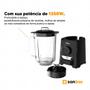 Imagem de Liquidificador Oster Oliq520 Jarra de Vidro 1,8L Faca Inox 1250w 220v