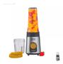 Liquidificador Processador Lp 320 Black Decker Portátil Inox Mini 2x1 Bebidas Whey Shake Potente 220v Imagem de Liquidificador Processador Lp 320 Black Decker Portátil Inox Mini 2x1 Bebidas Whey Shake Potente 220v