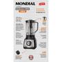 Imagem de Liquidificador Turbo Black Inox 1200w L-1200-BI Mondial 220v