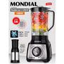 Imagem de Liquidificador Turbo Inox Mondial 1200W 3 Litros Preto