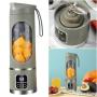 Imagem de Liquidificadores portáteis de suco de frutas, Mini garrafa elétrica pessoal, Home USB Juicer, máquina de copo para cozin