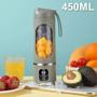 Imagem de Liquidificadores portáteis de suco de frutas, Mini garrafa elétrica pessoal, Home USB Juicer, máquina de copo para cozin