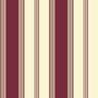 Imagem de Listrado Vermelho e Creme - Papel de Parede - 0,58 x 3,00m