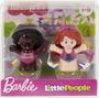 Imagem de Little People Bonecas Negra E Ruiva De Maiô Barbie Hgp70