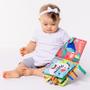 Imagem de Livrinho Atividade Educativo para Bebê Sensorial Tecido Buba
