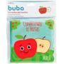 Imagem de Livrinho de Banho Buba Conhecendo as Frutas +6m Livro Educativo para Bebê Colorido