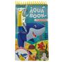 Imagem de Livro Aqua Book - Livro do Tubarão - Blueditora - livros infantis - pintura com água