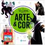 Imagem de Livro - Arte e Cor com lápis de cor Vilões
