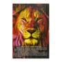 Imagem de Livro - Bíblia com 365 reflexões e plano de leitura em um ano - capa leão fogo