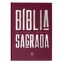 Imagem de Livro - Bíblia NVI, Capa Dura, Vinho, Econômica, Pedra Angular