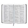 Imagem de Livro - Bíblia Sagrada ACF, Tecido, Vermelho e Cinza, Leitura Perfeita