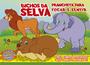 Imagem de Livro - Bichos da selva - Prancheta para tocar e sentir