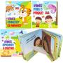Imagem de Livro Cartonado de Abas Para Bebês 0:3 Anos Coleção Vamos Aprender em 4 Volumes  - Pé da Letra