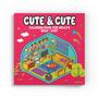 Imagem de Livro - Coleção Cute & Cute Coloring Book for Adults Special - Bold Easy - Kit com 3 Livros de Colorir Adulto