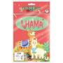 Imagem de Livro - Colorir com Giz de Cera: Lhama