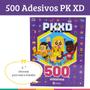 Imagem de Livro com 500 Adesivos PK XD Infantil Educativo Culturama