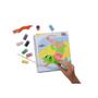 Imagem de Livro de Atividades Colorindo com Areia Animais - Toyster