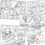 Imagem de Livro De Colorir Bob Good Para Desenhar + Kit Conjunto 100 Canetinhas Hidrográfica