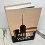 Imagem de Livro de papelão decorativo estampa moderna 'New York'