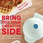 Imagem de Livro de Receitas de Mini Waffles Sem Glúten, Vegan, Paleo e Sem Nozes - 80+ Guias Fáceis de Seguir