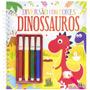 Imagem de Livro - Diversão com Cores: Dinossauros