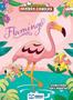 Imagem de Livro infantil aprendendo com quebra-cabeças - flamingo - RIDEEL