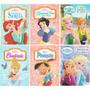 Imagem de Livro Infantil Disney Pipoca Contos Clássicos Fadas Cinema Kit Com 6 Volumes