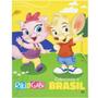 Imagem de Livro - Ler & colorir: Riki & Gabi - Volta ao mundo