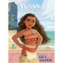 Imagem de Livro - LER E COLORIR MOANA