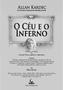 Imagem de Livro - O céu e o Inferno