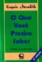 Imagem de Livro - O que você precisa saber