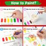 Imagem de Livro para Colorir com Água FEREDO KIDS Xmas - Sem Bagunça, com Kit de Pintura