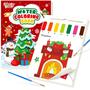 Imagem de Livro para Colorir com Água FEREDO KIDS Xmas - Sem Bagunça, com Kit de Pintura