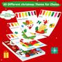 Imagem de Livro para Colorir com Água FEREDO KIDS Xmas - Sem Bagunça, com Kit de Pintura