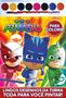 Imagem de Livro - Pj Masks para Colorir com Aquarela