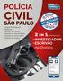 Imagem de Livro - Polícia Civil de São Paulo - PC SP - 2 em 1 - investigador e escrivão de polícia