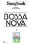 Imagem de Livro - Songbook Bossa Nova - Volume 1