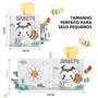 Imagem de Livros De Bebê De Pano Enrugado Com Toque 3D Macio Para Bebês, Brinquedos Educativos, Presentes