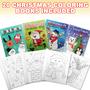 Imagem de Livros para colorir ArtCreativity Christmas Kids, pacote de 20