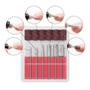 Imagem de Lixa Eletrica Para Unha Lixadeira Motor Polidora Manicure Pedicure Profissional Bivolt Portátil Rosa