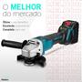 Imagem de Lixadeira Esmerilhadeira Profissional Com 2 Baterias Angular Recarregável 48v