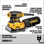 Imagem de Lixadeira Orbital DWE6411B2 Dewalt 1/4" 230W 220V