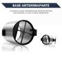 Imagem de Lixeira 100% Inox Com Pedal Antiderrapante