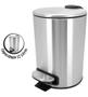 Imagem de Lixeira 12L Aço Inox Com Pedal