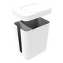 Imagem de Lixeira 5 Litros Cesto De Lixo Com Porta Saco Plástico Cozinha Banheiro - Soprano