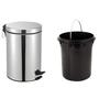 Imagem de Lixeira aço inox 12 litros com pedal