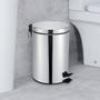 Imagem de Lixeira aço inox 12 litros com pedal